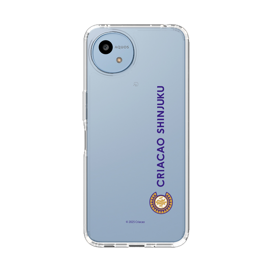 スリムプロテクションケース［ クリアソン新宿 - 縦組ロゴ1 ］