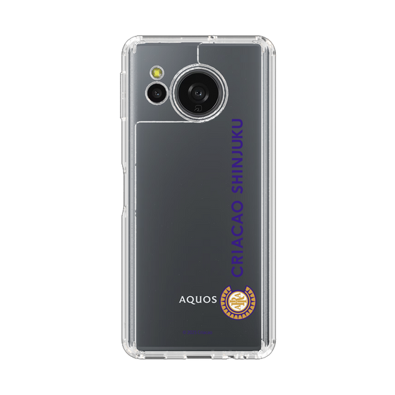 スリムプロテクションケース［ クリアソン新宿 - 縦組ロゴ1 ］