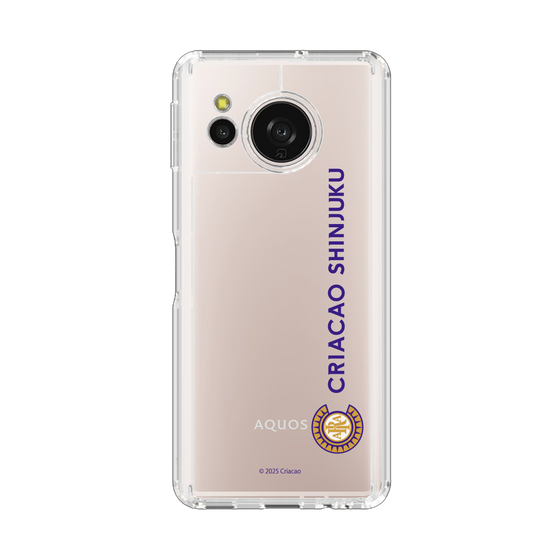 スリムプロテクションケース［ クリアソン新宿 - 縦組ロゴ1 ］