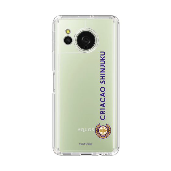 スリムプロテクションケース［ クリアソン新宿 - 縦組ロゴ1 ］