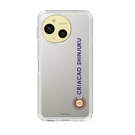 スリムプロテクションケース［ クリアソン新宿 - 縦組ロゴ1 ］