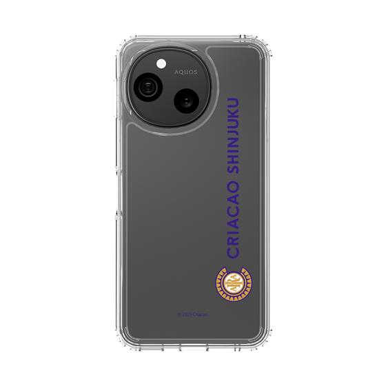 スリムプロテクションケース［ クリアソン新宿 - 縦組ロゴ1 ］