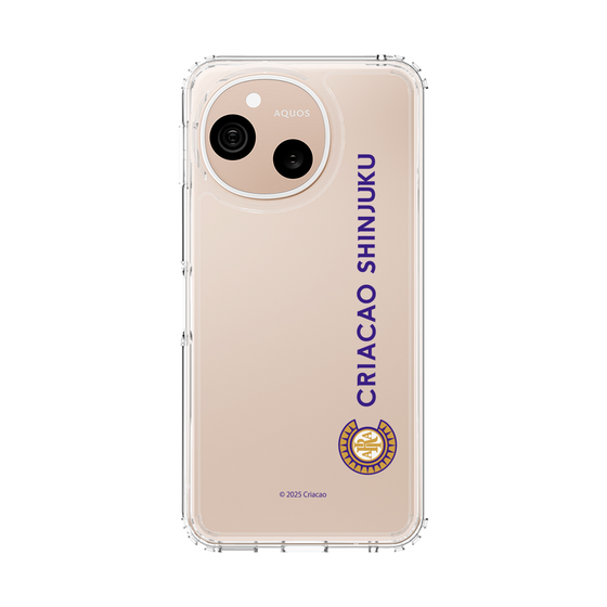 スリムプロテクションケース［ クリアソン新宿 - 縦組ロゴ1 ］