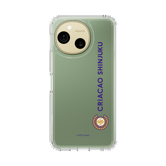 スリムプロテクションケース［ クリアソン新宿 - 縦組ロゴ1 ］