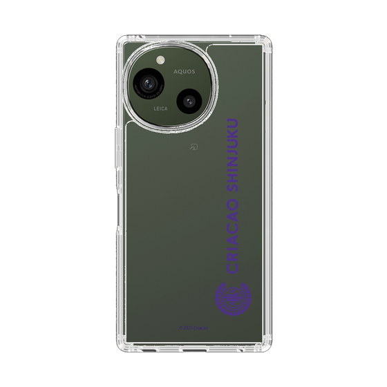 スリムプロテクションケース［ クリアソン新宿 - 縦組ロゴ２ ］