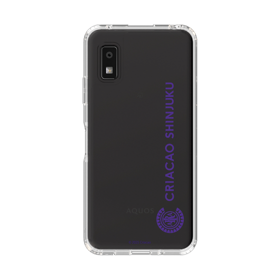 スリムプロテクションケース［ クリアソン新宿 - 縦組ロゴ２ ］