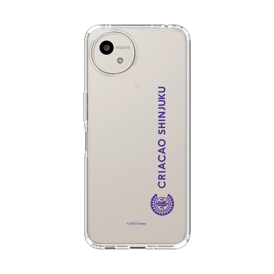 スリムプロテクションケース［ クリアソン新宿 - 縦組ロゴ２ ］