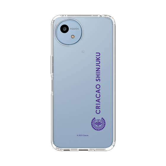 スリムプロテクションケース［ クリアソン新宿 - 縦組ロゴ２ ］