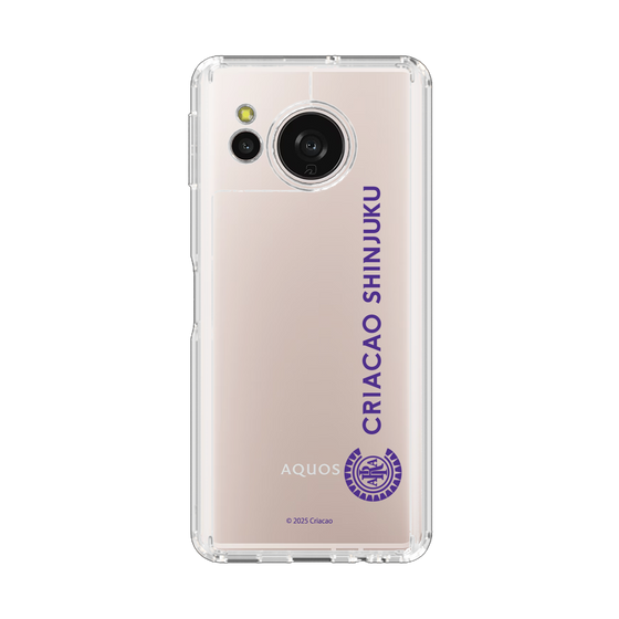 スリムプロテクションケース［ クリアソン新宿 - 縦組ロゴ２ ］