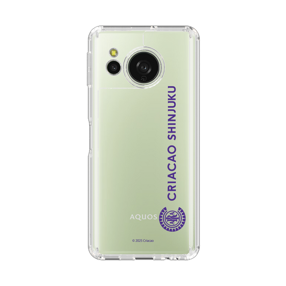 スリムプロテクションケース［ クリアソン新宿 - 縦組ロゴ２ ］