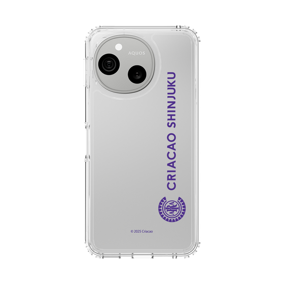 スリムプロテクションケース［ クリアソン新宿 - 縦組ロゴ２ ］