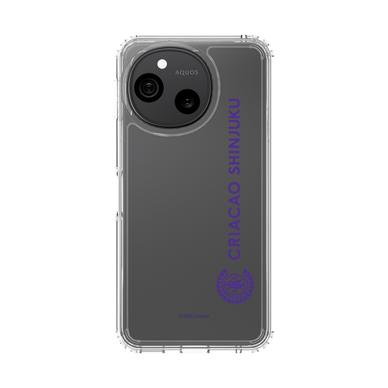 スリムプロテクションケース［ クリアソン新宿 - 縦組ロゴ２ ］