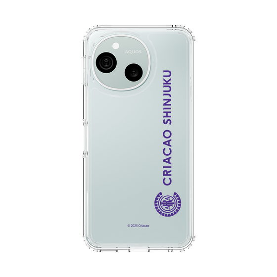 スリムプロテクションケース［ クリアソン新宿 - 縦組ロゴ２ ］