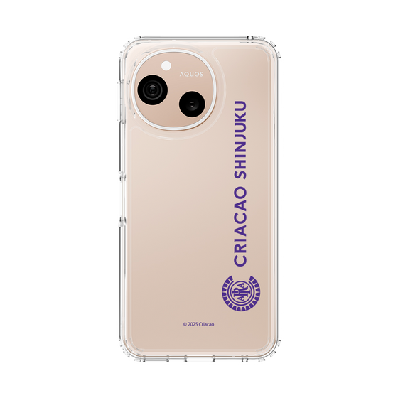 スリムプロテクションケース［ クリアソン新宿 - 縦組ロゴ２ ］