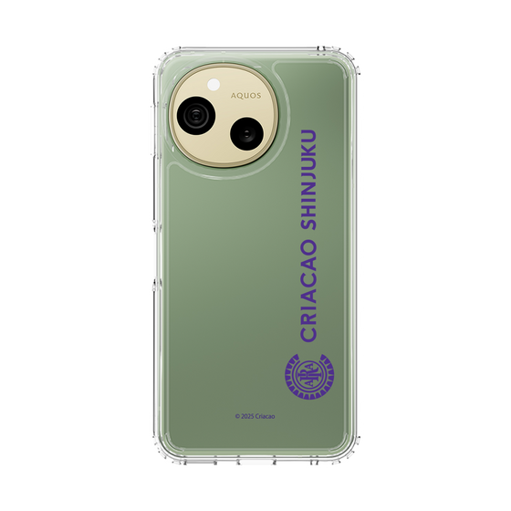 スリムプロテクションケース［ クリアソン新宿 - 縦組ロゴ２ ］