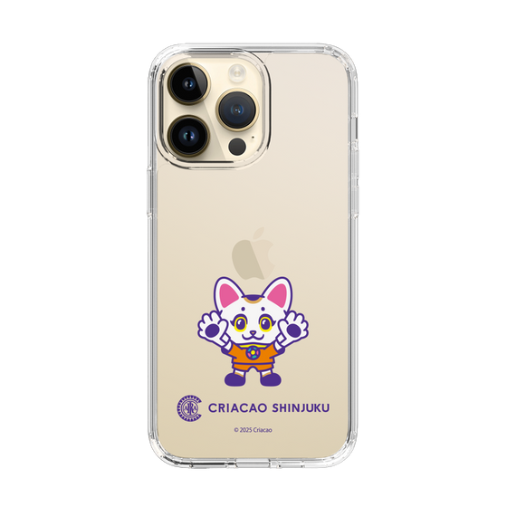 スリムプロテクションケース［ クリアソン新宿 - くりあにゃん - ゴールキーパー ］