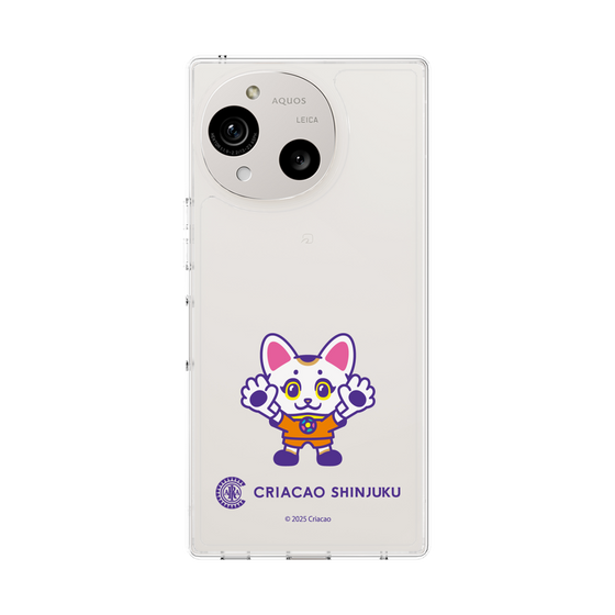スリムプロテクションケース［ クリアソン新宿 - くりあにゃん - ゴールキーパー ］