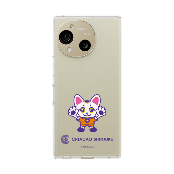 スリムプロテクションケース［ クリアソン新宿 - くりあにゃん - ゴールキーパー ］
