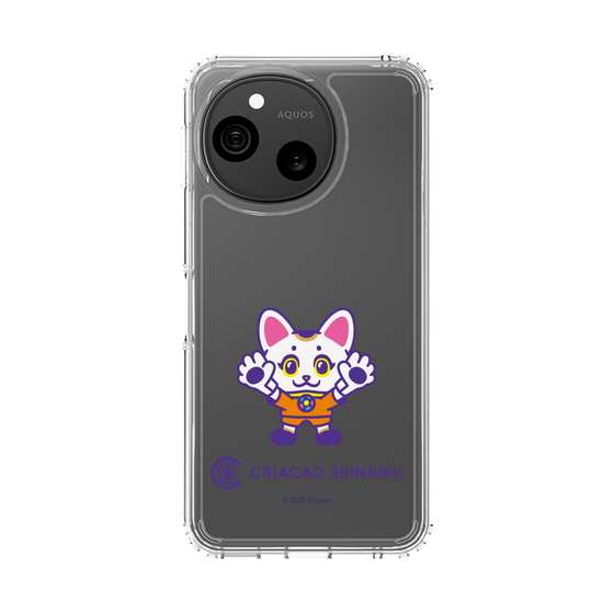 スリムプロテクションケース［ クリアソン新宿 - くりあにゃん - ゴールキーパー ］