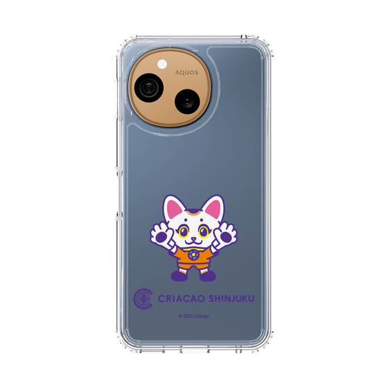 スリムプロテクションケース［ クリアソン新宿 - くりあにゃん - ゴールキーパー ］