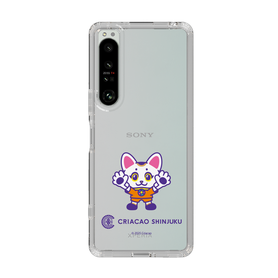 スリムプロテクションケース［ クリアソン新宿 - くりあにゃん - ゴールキーパー ］