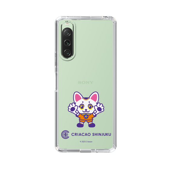スリムプロテクションケース［ クリアソン新宿 - くりあにゃん - ゴールキーパー ］