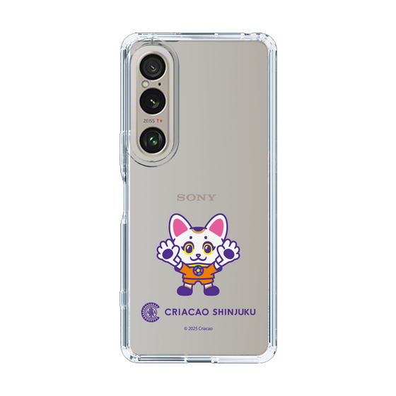 スリムプロテクションケース［ クリアソン新宿 - くりあにゃん - ゴールキーパー ］