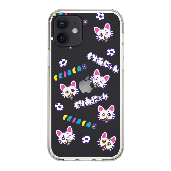 スリムプロテクションケース［ クリアソン新宿 - くりあにゃん - 総柄 ］