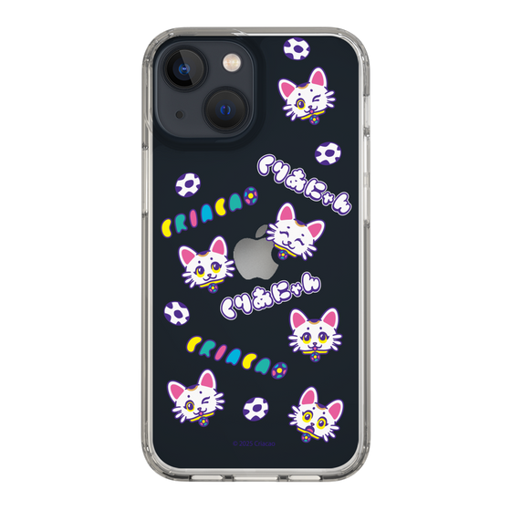 スリムプロテクションケース［ クリアソン新宿 - くりあにゃん - 総柄 ］