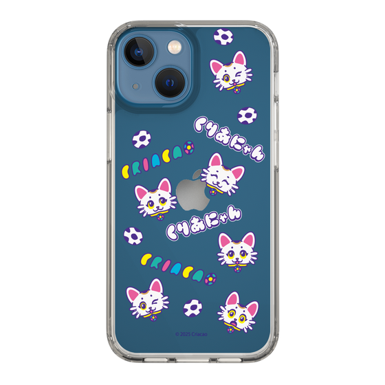 スリムプロテクションケース［ クリアソン新宿 - くりあにゃん - 総柄 ］