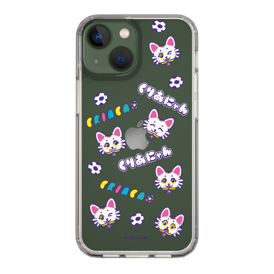 スリムプロテクションケース［ クリアソン新宿 - くりあにゃん - 総柄 ］