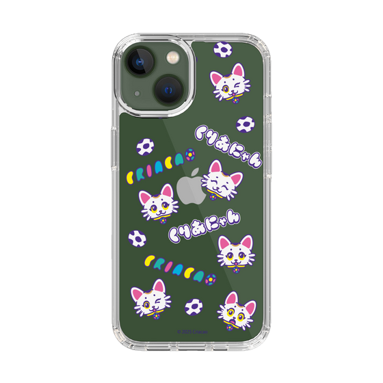 スリムプロテクションケース［ クリアソン新宿 - くりあにゃん - 総柄 ］