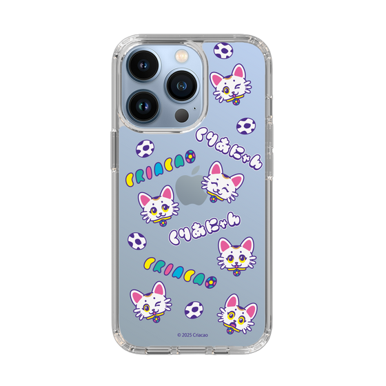 スリムプロテクションケース［ クリアソン新宿 - くりあにゃん - 総柄 ］
