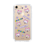 スリムプロテクションケース［ クリアソン新宿 - くりあにゃん - 総柄 ］