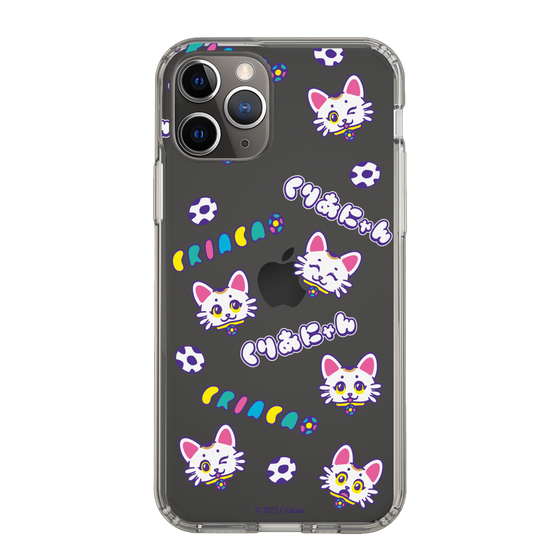 スリムプロテクションケース［ クリアソン新宿 - くりあにゃん - 総柄 ］