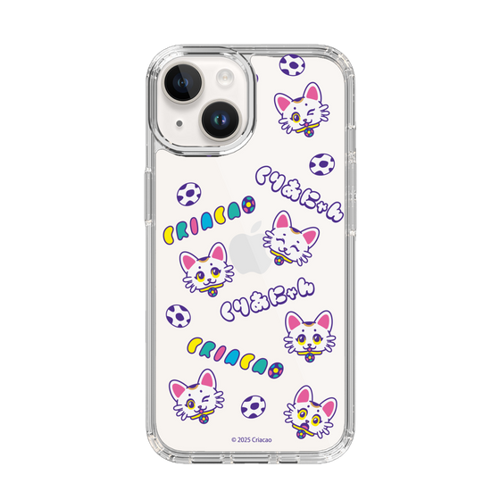スリムプロテクションケース［ クリアソン新宿 - くりあにゃん - 総柄 ］