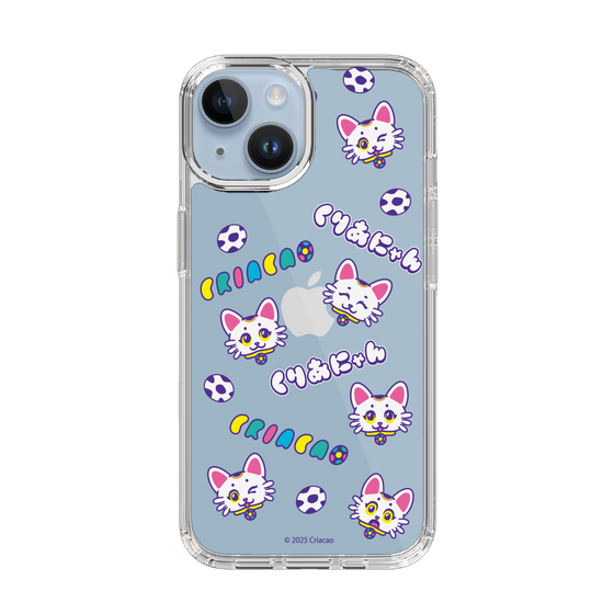 スリムプロテクションケース［ クリアソン新宿 - くりあにゃん - 総柄 ］