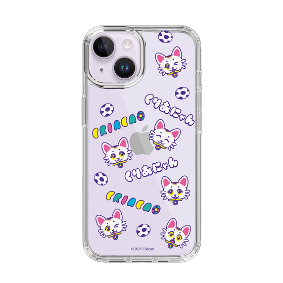 スリムプロテクションケース［ クリアソン新宿 - くりあにゃん - 総柄 ］