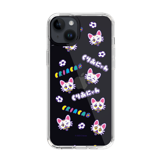 スリムプロテクションケース［ クリアソン新宿 - くりあにゃん - 総柄 ］