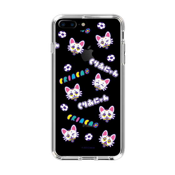 スリムプロテクションケース［ クリアソン新宿 - くりあにゃん - 総柄 ］