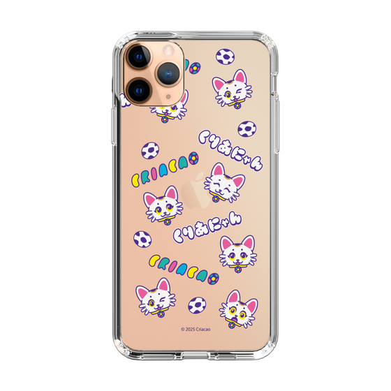 スリムプロテクションケース［ クリアソン新宿 - くりあにゃん - 総柄 ］