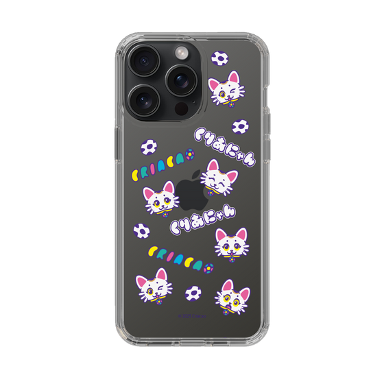 スリムプロテクションケース［ クリアソン新宿 - くりあにゃん - 総柄 ］