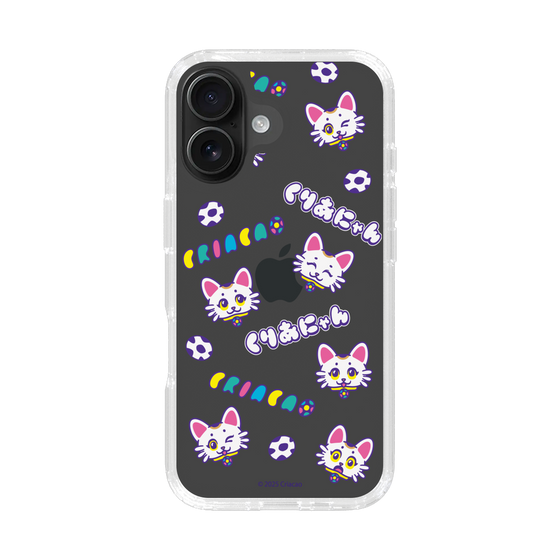 スリムプロテクションケース［ クリアソン新宿 - くりあにゃん - 総柄 ］