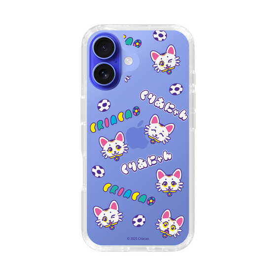 スリムプロテクションケース［ クリアソン新宿 - くりあにゃん - 総柄 ］