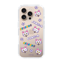 スリムプロテクションケース［ クリアソン新宿 - くりあにゃん - 総柄 ］