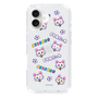 スリムプロテクションケース［ クリアソン新宿 - くりあにゃん - 総柄 ］