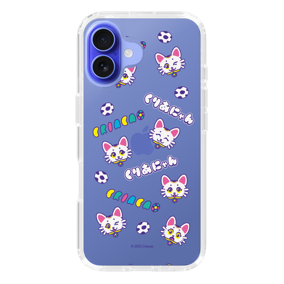 スリムプロテクションケース［ クリアソン新宿 - くりあにゃん - 総柄 ］
