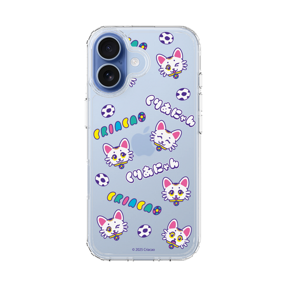 スリムプロテクションケース［ クリアソン新宿 - くりあにゃん - 総柄 ］