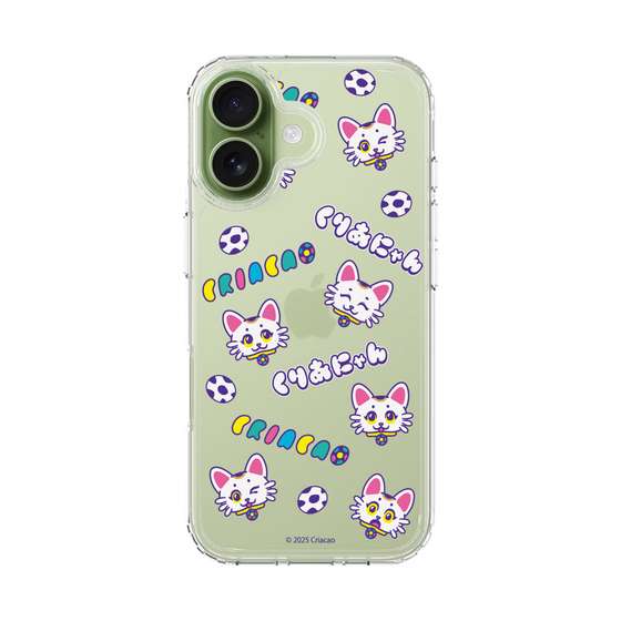 スリムプロテクションケース［ クリアソン新宿 - くりあにゃん - 総柄 ］