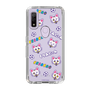 スリムプロテクションケース［ クリアソン新宿 - くりあにゃん - 総柄 ］